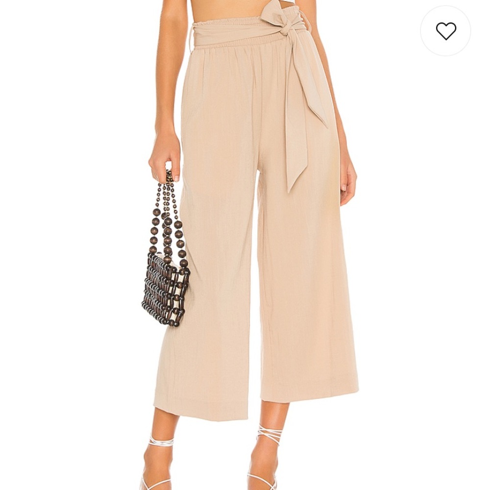 Revolve MAJORELLE Tan Pant Austyn Khaki Revolve size L